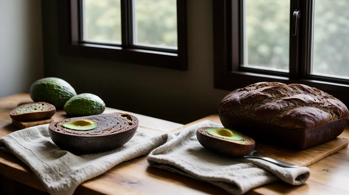 Freshly sliced low-glycemic bread loaf on a cutting board, an example of prediabetes-friendly baking done right