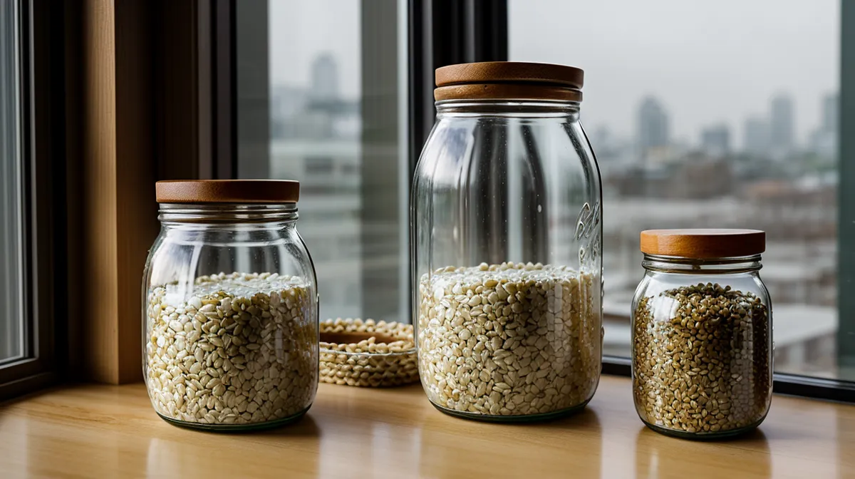 Bowl of cooked pearled barley, a low-glycemic grain swap for a prediabetes diet