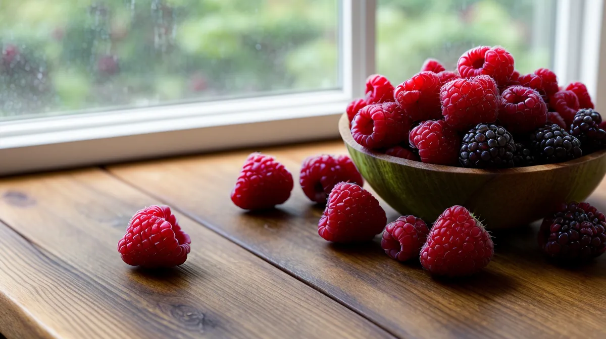 Fresh low-GI fruit for a prediabetes diet, chosen to support metabolic health and the body's blood sugar drain