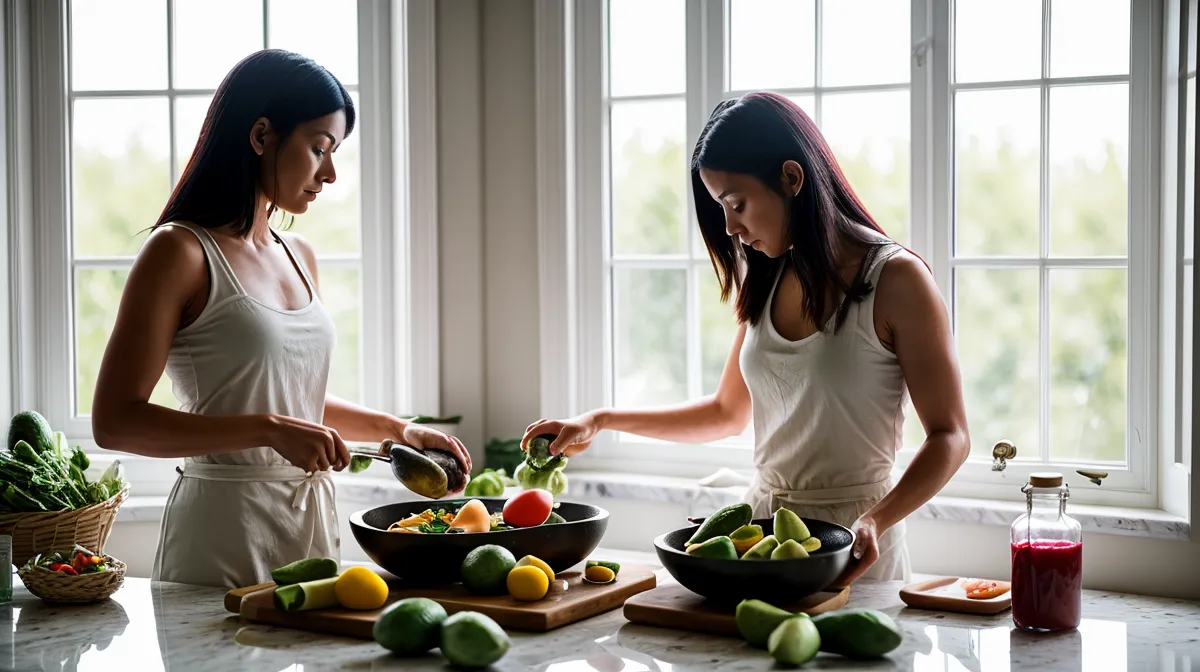 Low-GI meal pairing protein and healthy fat to stop sugar cravings, part of a prediabetes-friendly blood sugar support routine