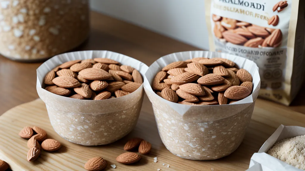 Kirkland almond flour and walnuts from a Costco low-GI grocery list, blood sugar control staples for prediabetes