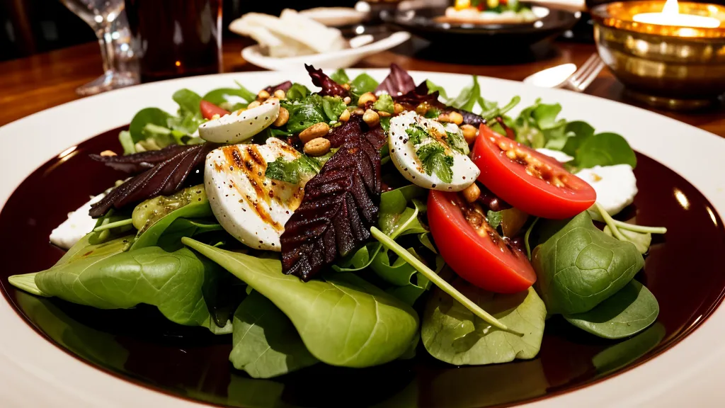 Restaurant menu on a table lit by candlelight — the moment of scanning for low-GI dining choices with a prediabetes diagnosis in mind
