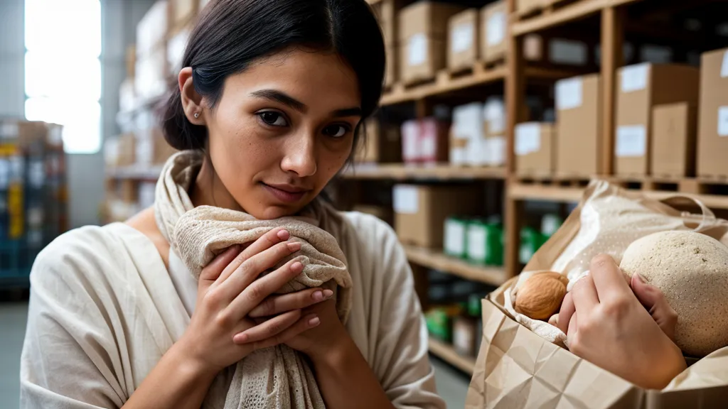 Checking added sugar and carb counts on a grocery label while shopping for a low-glycemic, metabolic-health-focused diet